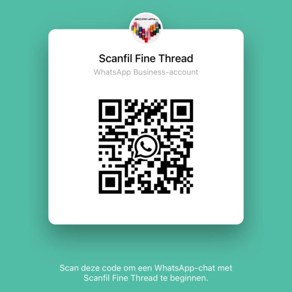Scanfil Fine Thread wholesale inquiries QR code link